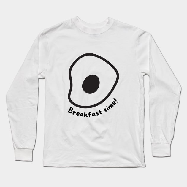 Breakfast time Long Sleeve T-Shirt by JunniePL